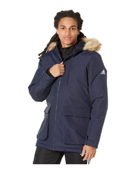 utilitas hooded parka men's